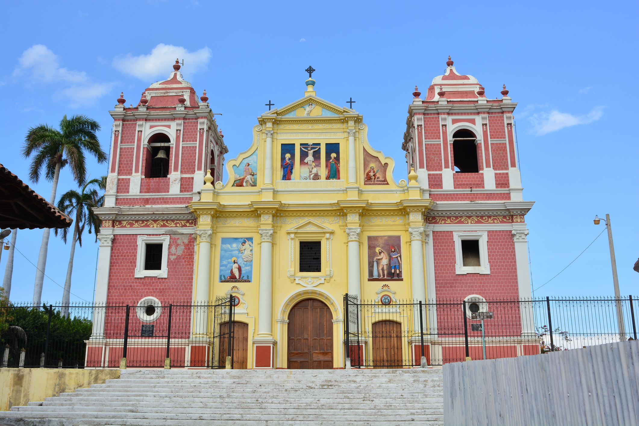 Church of Calvario in Leon, Nicaragua